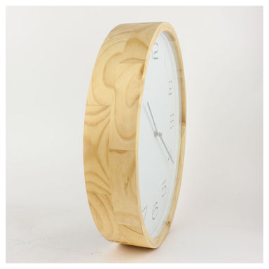Amalfi White Leni Wall Clock (41.5cm) | Koop.co.nz
