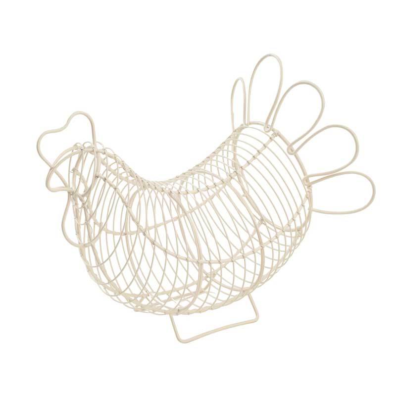 T&G Chicken Egg Basket - Cream | Koop.co.nz