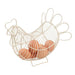 T&G Chicken Egg Basket - Cream | Koop.co.nz