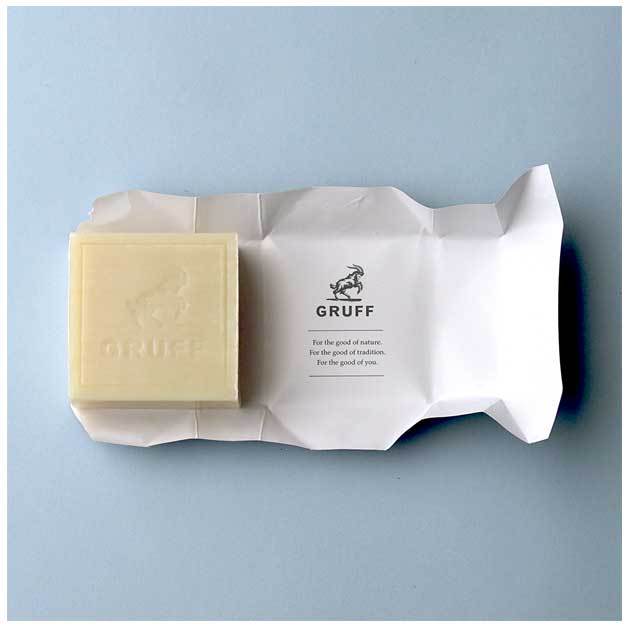 Gruff Slab Soap – Goats Milk & Coconut (145g) | Koop.co.nz