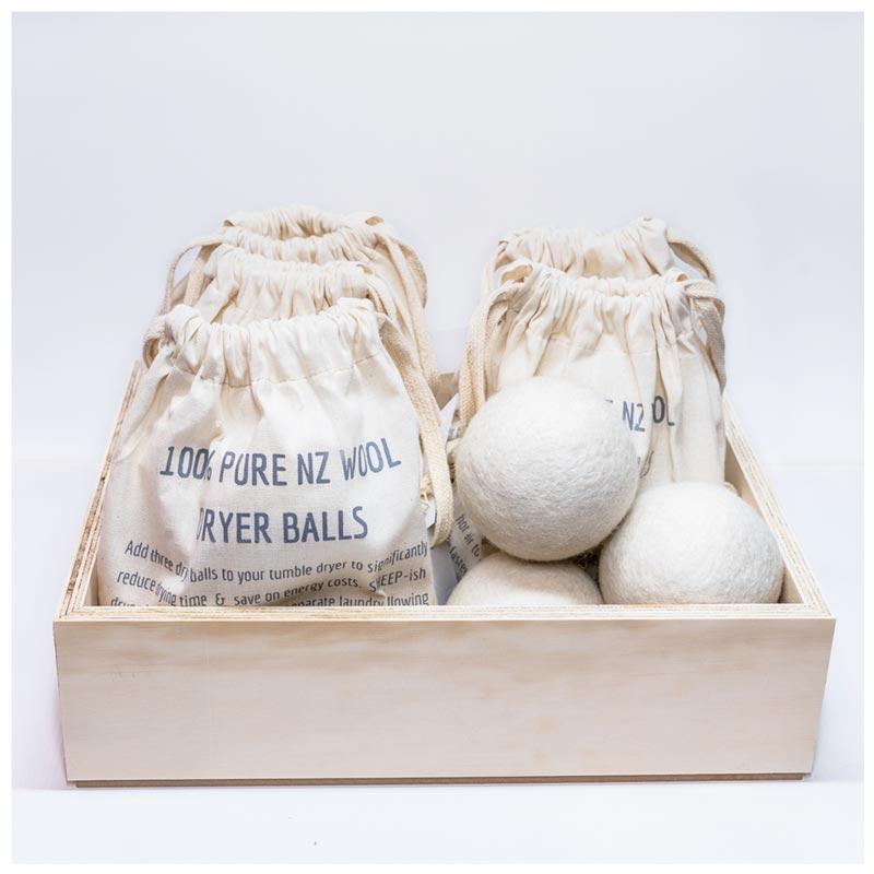 Sheepish Design NZ Wool Dryer Balls (3pk) | Koop.co.nz