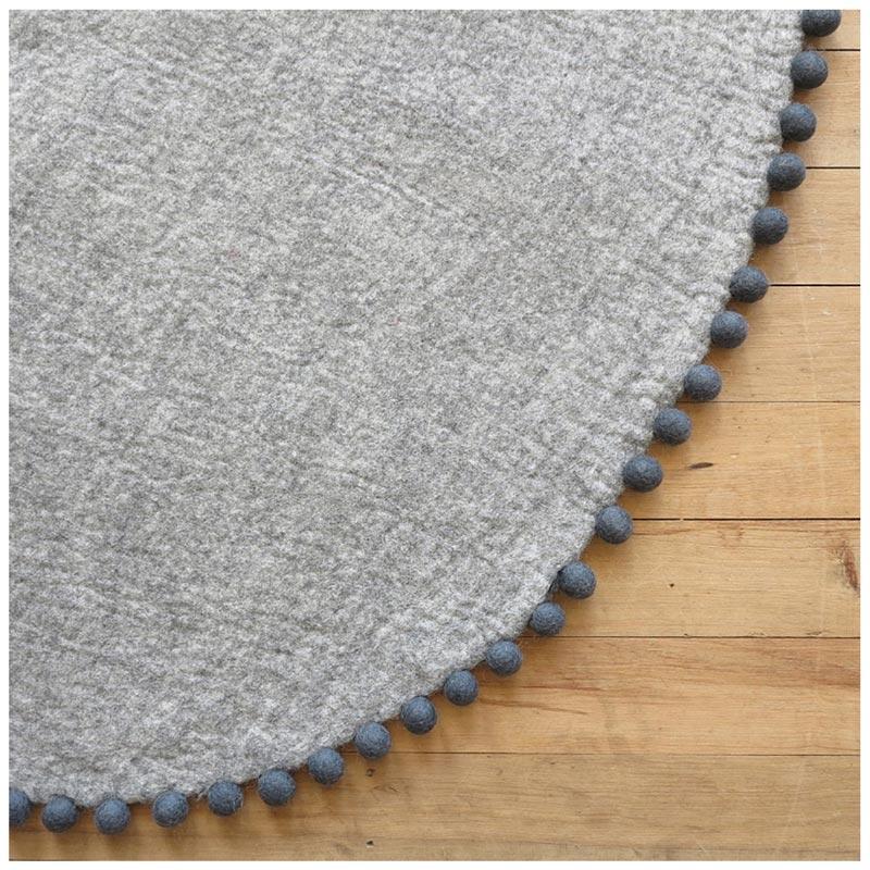 Sheepish Design NZ Wool Rug – Grey/Storm | Koop.co.nz