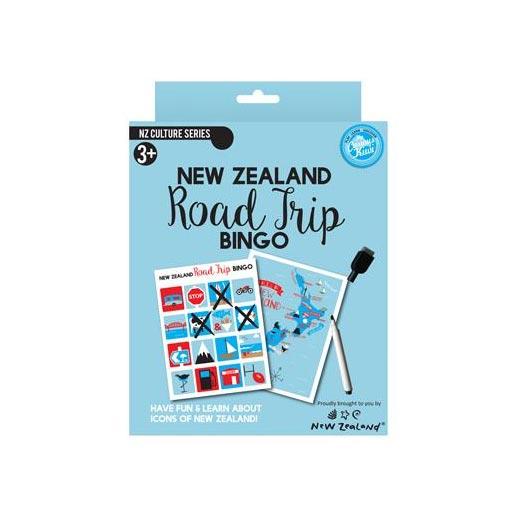The Curious Kiwi NZ Road Trip Bingo | Koop.co.nz