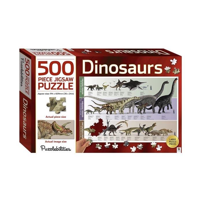 Hinkler Dinosaurs Jigsaw Puzzle (500pc) | Koop.co.nz