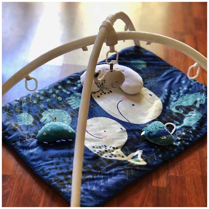 O.B Designs Whale Of A Time Padded Playmat | Koop.co.nz
