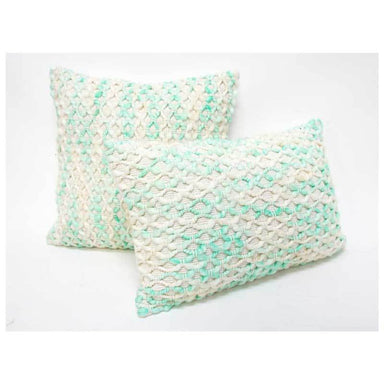 Stoneleigh & Roberson Rectangle Setu Seagreen Cushion | Koop.co.nz