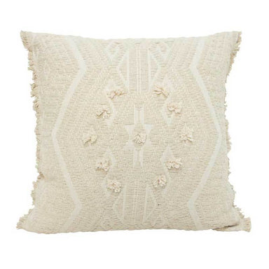 Banyan Home Intan Fringe Cushion (50cm) | Koop.co.nz