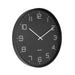 Karlsson Lofty Wall Clock - Black (40cm) | Koop.co.nz