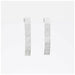 Stella & Gemma Silver Square Drop Earrings | Koop.co.nz