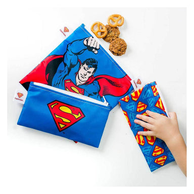 Bumkins Snack Bag Combo 3pk - Superman | Koop.co.nz