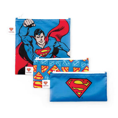 Bumkins Snack Bag Combo 3pk - Superman | Koop.co.nz