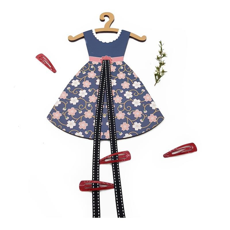 Crystal Ashley Hair Clip Tidy – Cherry Blossom Dress | Koop.co.nz