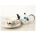 Zeleny Strom Blue Floral Teapot For One Set | Koop.co.nz