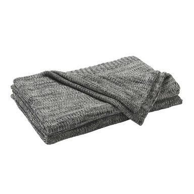 Weave Monteray Knit Throw – Tar | Koop.co.nz