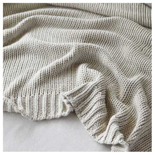 Weave Monteray Knit Throw – Sandstorm | Koop.co.nz