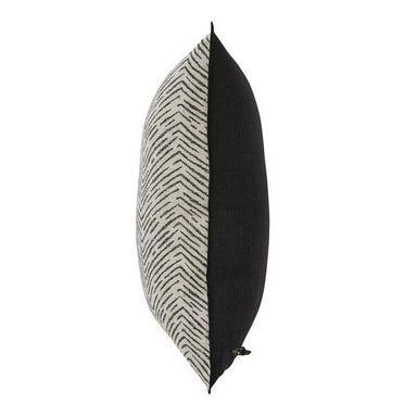 Weave Urban Sanctuary Carillo Linen Cushion – Onyx (50cm) | Koop.co.nz
