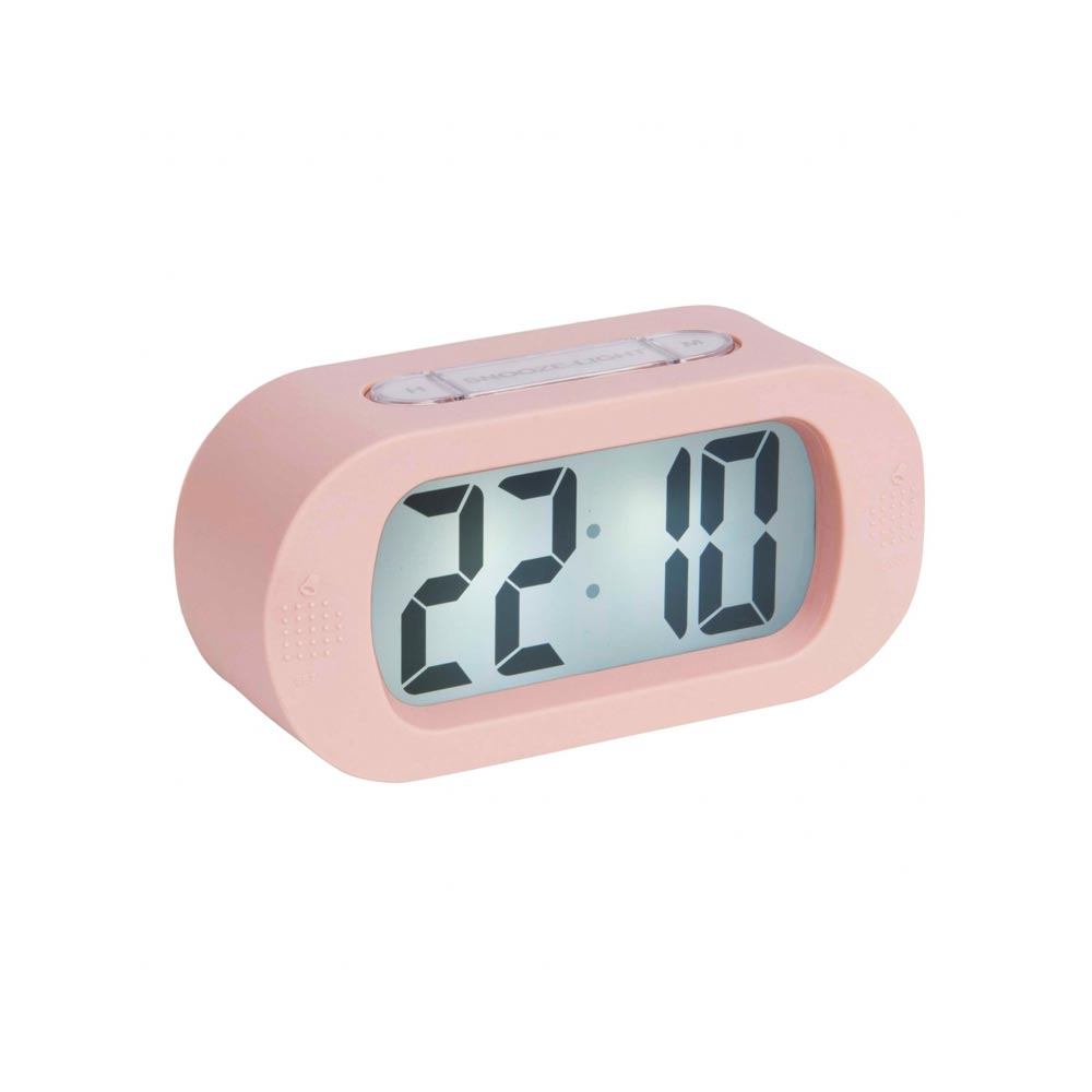 Karlsson Gummy Digital Alarm Clock - Pink | Koop.co.nz