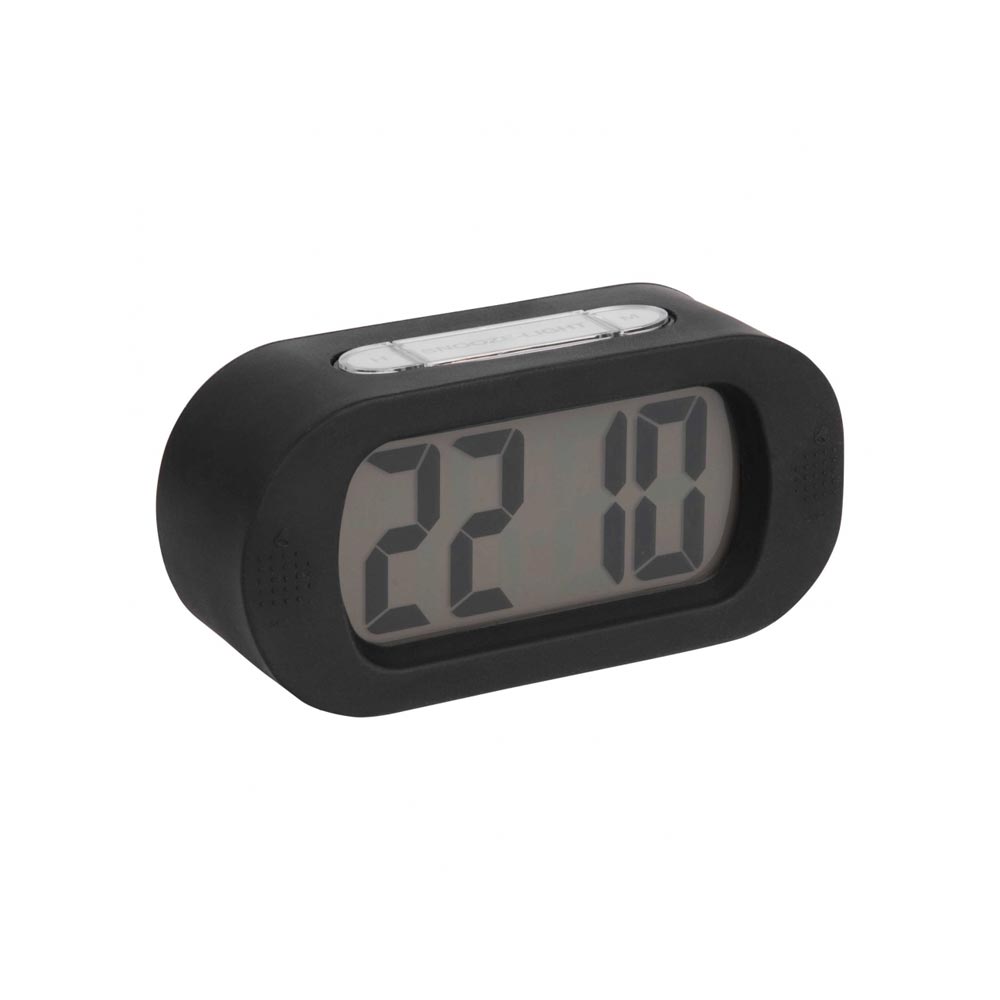 Karlsson Gummy Digital Alarm Clock - Black | Koop.co.nz