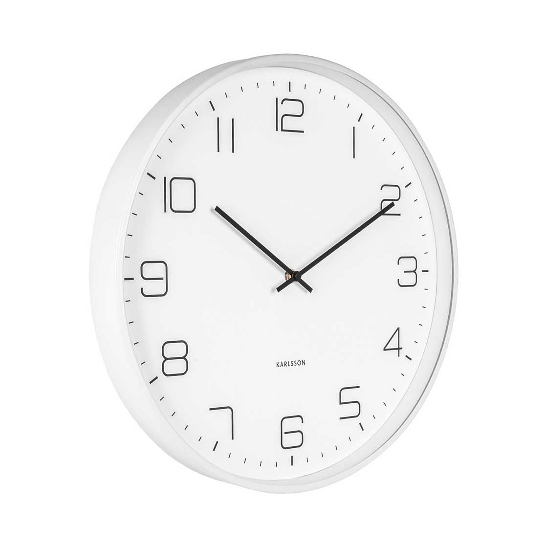 Karlsson Lofty Wall Clock - White (40cm) | Koop.co.nz