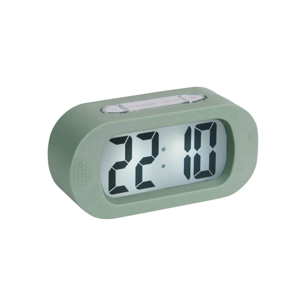 Karlsson Gummy Digital Alarm Clock - Green | Koop.co.nz
