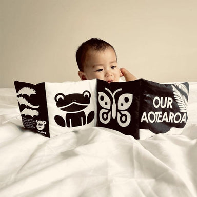 My Family Book Luxe Fold Out Soft Book - Our Aotearoa | Koop.co.nz
