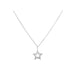 Lindi Kingi Deluxe Hammered Star Necklace - Silver | Koop.co.nz