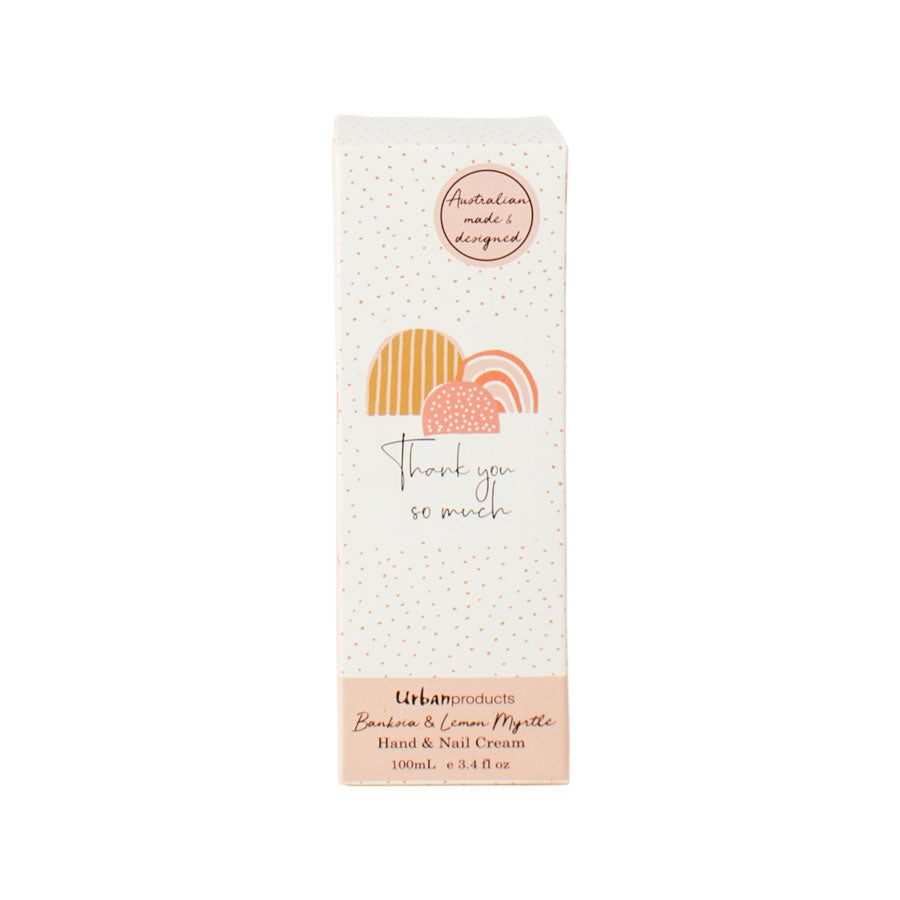 Urban Products Thank You Hand & Nail Cream - Banksia & Myrtle (100ml) | Koop.co.nz