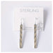 Sterling Aotearoa Fern Engraved Earrings | Koop.co.nz