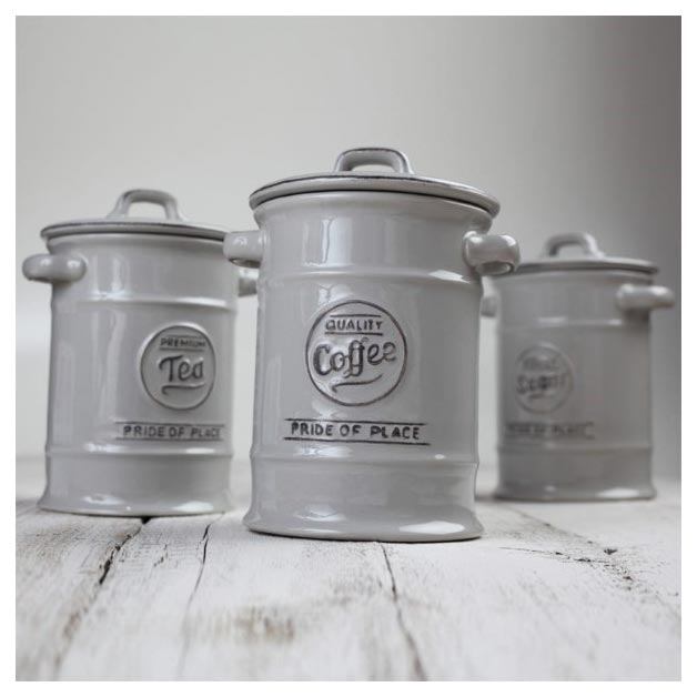 T&G Pride Of Place Coffee Jar - Grey | Koop.co.nz