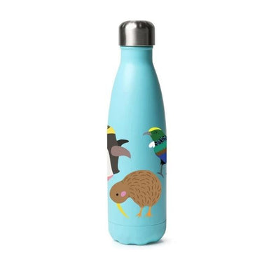 Moana Road Stainless Steel Kiwi Birds Drink Bottle (500ml) | Koop.co.nz