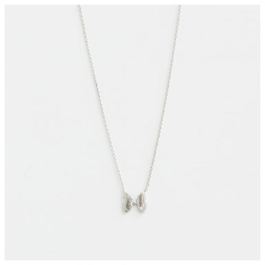Stella & Gemma Papillon Necklace - Silver | Koop.co.nz