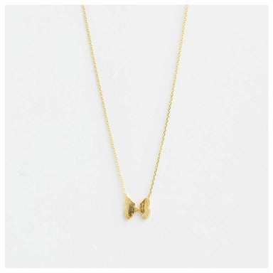 Stella & Gemma Papillon Necklace - Gold | Koop.co.nz