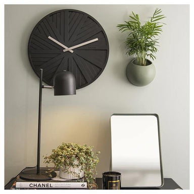 Karlsson Slides Black Wall Clock (40cm) | Koop.co.nz