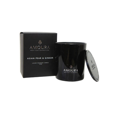 Amoura Luxury Fragrant Candle - Asian Pear & Ginger | Koop.co.nz