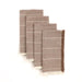 Raine & Humble Wild Stripe Napkin Set - Stone (4pc) | Koop.co.nz