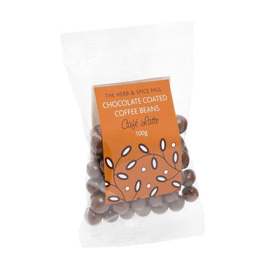 Herb & Spice Mill Chocolate Coated Coffee Beans - Cafe Latte | Koop.co.nz