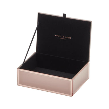 One Six Eight Florence Medium Jewellery Box - Blush | Koop.co.nz