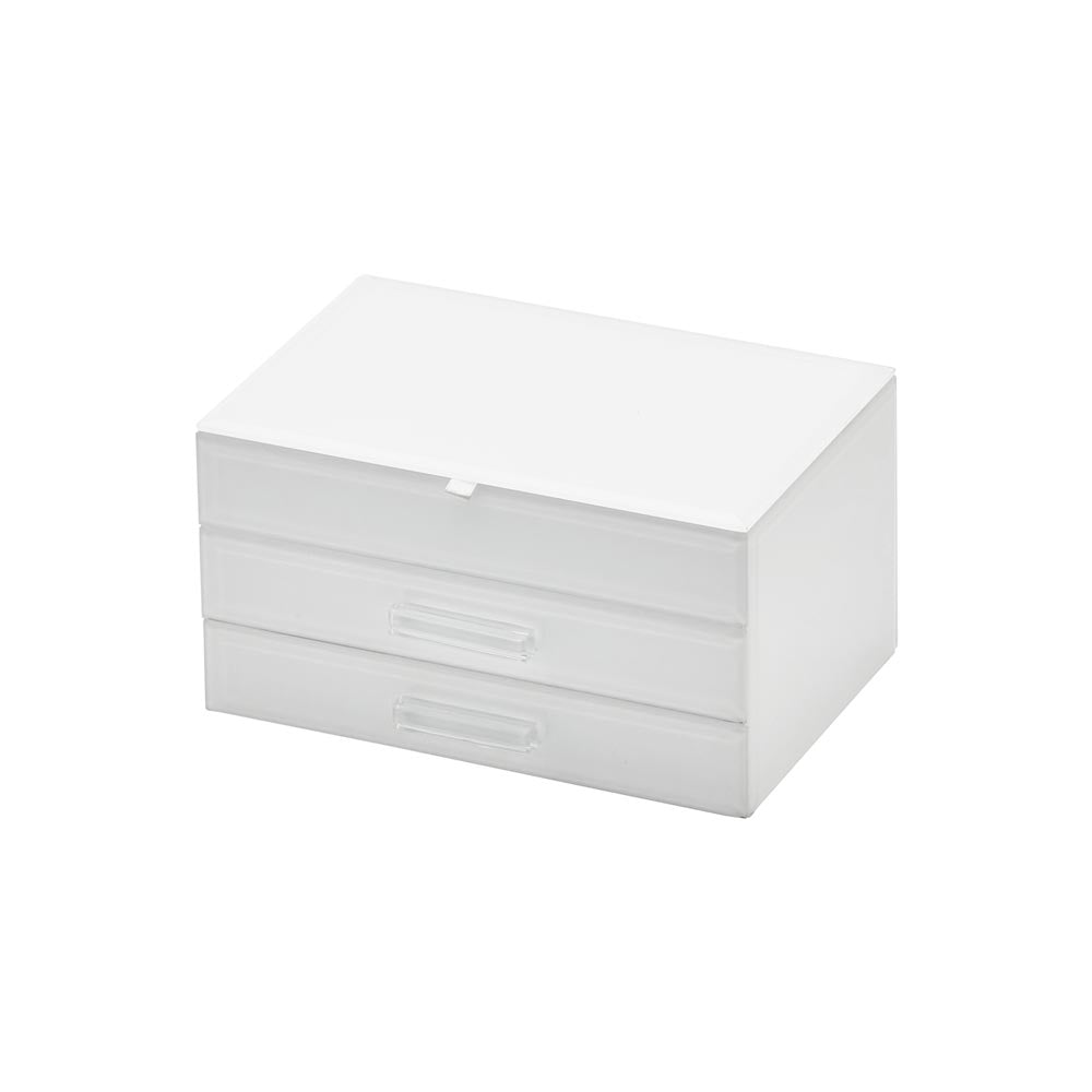 One Six Eight Gabriella Medium Jewellery Box - White | Koop.co.nz