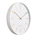 One Six Eight Maya Clock - White (30cm) | Koop.co.nz