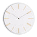 One Six Eight Esme Clock - White (40cm) | Koop.co.nz