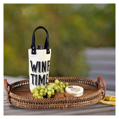 Linens & More Wine Bag - Wine Time | Koop.co.nz