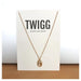 Twigg Gold Shell Necklace | Koop.co.nz
