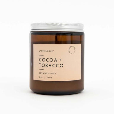 Lantern Cove Glo Candle - Cocoa & Tobacco | Koop.co.nz