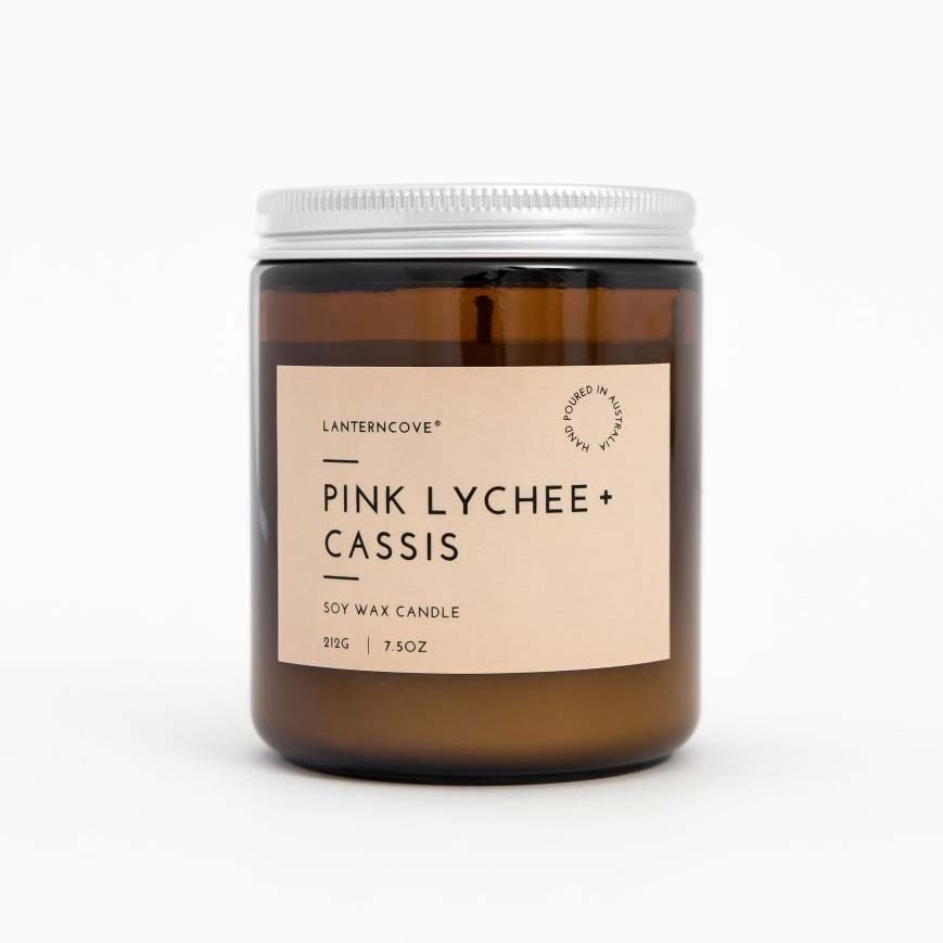 Lantern Cove Glo Candle - Pink Lychee & Cassis | Koop.co.nz