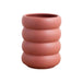 Potted Milan Planter/Vase Tall - Rosewood (20cm) | Koop.co.nz