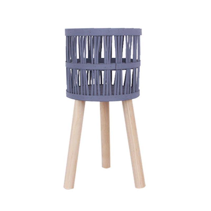 Emporium Rosado Planter Stand - Blue (44cm) | Koop.co.nz