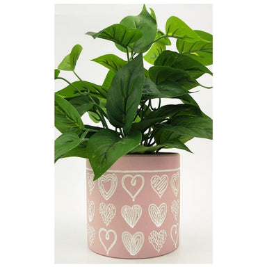 Urban Products Love Sketch Planter - Pink (13.5cm) | Koop.co.nz