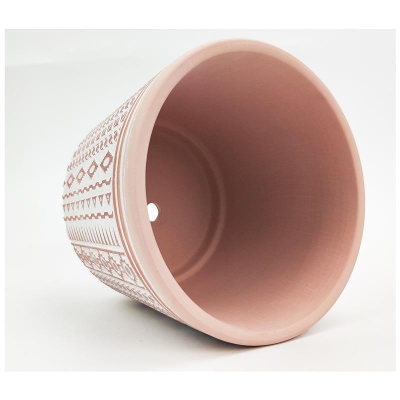 Urban Products Corby Aztec Planter - Pink (15cm) | Koop.co.nz