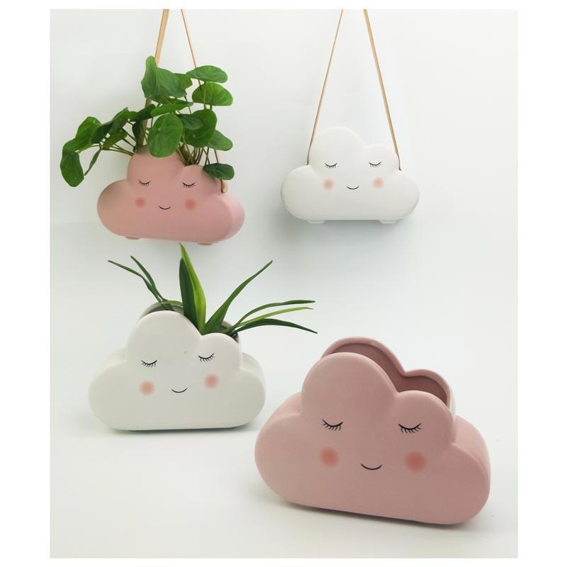 Urban Products Hanging Cloud Planter - White | Koop.co.nz