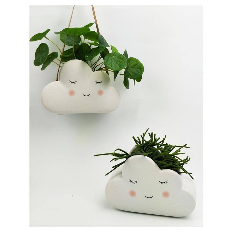 Urban Products Hanging Cloud Planter - White | Koop.co.nz